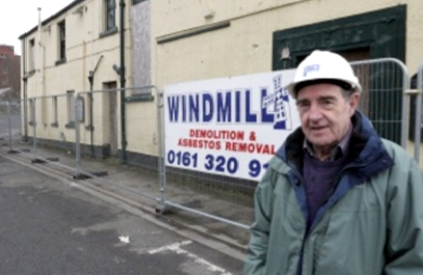 Demolition Work Begins