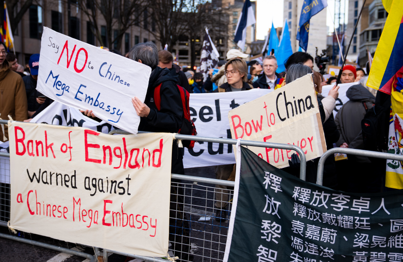 Labour approve building of Chinese Super Embassy