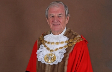 Colin Clark as Mayor of South Ribble